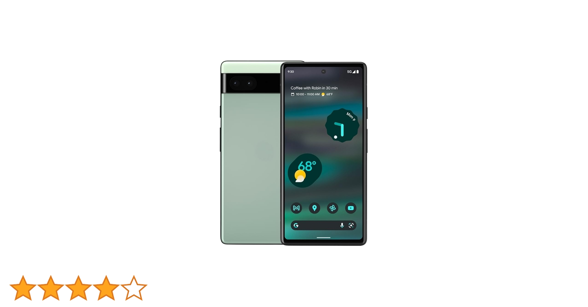 Amazon | 【整備済み品】 Google Pixel 6a GB17L 128GB Sage SIMフリー